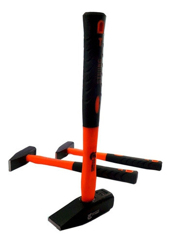 Martillo De Pena Cabo Goma Y Fibra Ergonómico 1kg 1