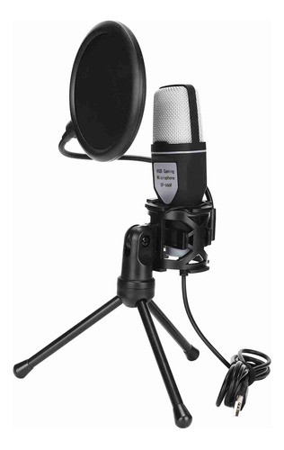 Microfone Usb Para Jogos Para Pc Com Rotação De 360 Graus Rg 0