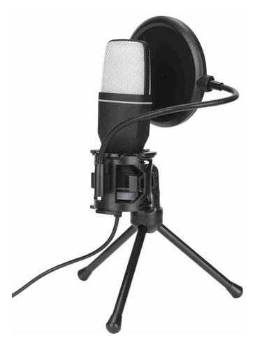 Microfone Usb Para Jogos Para Pc Com Rotação De 360 Graus Rg 1