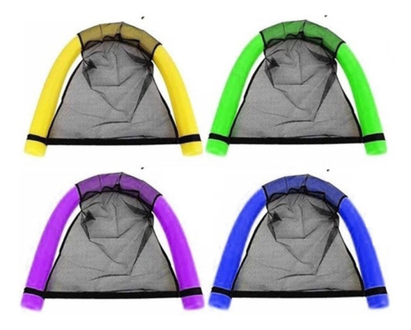 Kit Bóia Rede Cadeira Flutuante Para Piscina Promoção 1