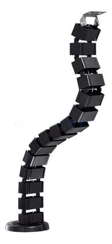 Vertebra Pasacables Para Escritorio Color Negro Cubo 0
