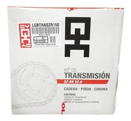Kit Transmision Yamaha Sz Rr 150 Szrr Original Qy En Cycles 1