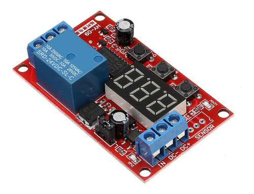 Módulo Relé Con Delay Ajustable Y Display 3 Dígitos Emakers 0