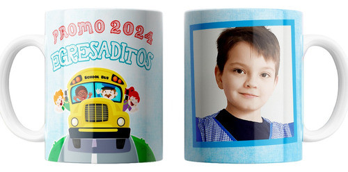Diseños Tazas Egresaditos 2024 Egresados Foto Sublimar #2 1