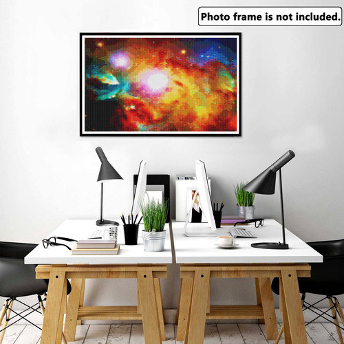 2 Pinturas Por Diamantes Kit Completo 50x30cm - 7qd4dy8n 1