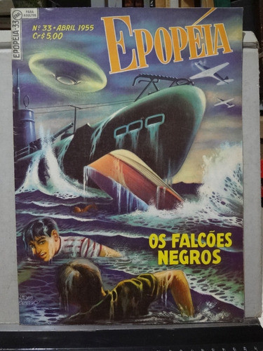 Gibi Hqs Epopeia Nº 33 Os Falcões Negros - 1955 0
