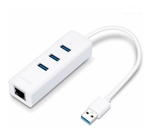 Conversor Usb-c A Red Giga + Hub Usb 3.0 Tp-link 1