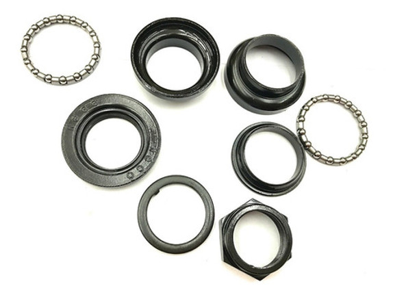 Juego De Direccion Neco 1 Pulgada A Rosca Color Negro-works 1