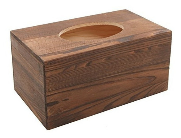 Mygift País Rustic Brown Torched Madera Cuarto De Baño Facia 1