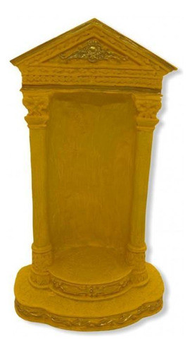 Oratório Em Resina 24 Cm Amarelo 0