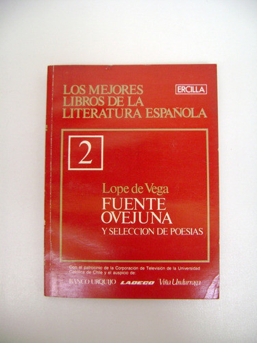 Fuenteovejuna + Seleccion De Poesias Lope De Vega Boedo Caba 0