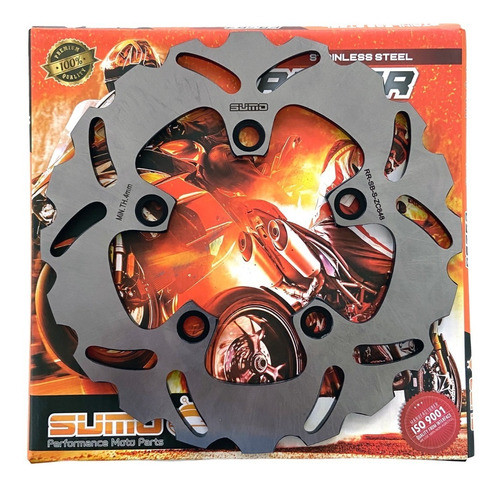 Sumo Disco Freno Acero Trasero Suzuki Gsxr 750 (1996-2020) 0