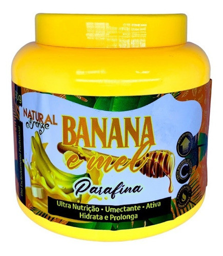 Parafina Banana E Mel 950g Natural Bronze 0