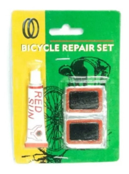 Kit Para Reparar Bicicletas Pegamento + 3 Parches 0 Kit Para Reparar Bicicletas Pegamento + 3 Parches 0