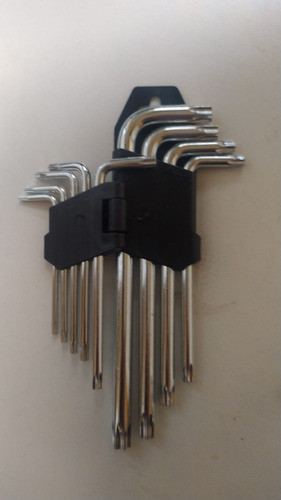 Juego Llaves Tor  1.5mm Al T50 9 Pzas 1