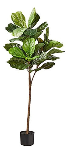 Casi Natural 54? Fiddle Leaf Artificial (real Touch) Silk Tr 0