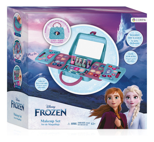 Frozen 2 Set De Maquillaje Cartera Desplegable Con Espejo 0