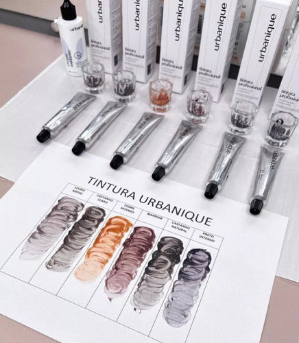Tintura Profissional Urbanique Preto Intenso - Sobrancelha 1