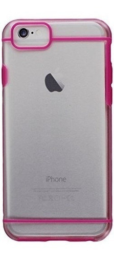 Ihome | Clear Hardshell Case With Pink Impact Resistant 0