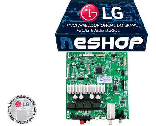 Placa Principal Som Original LG  Cj65  Ebr83974202 1
