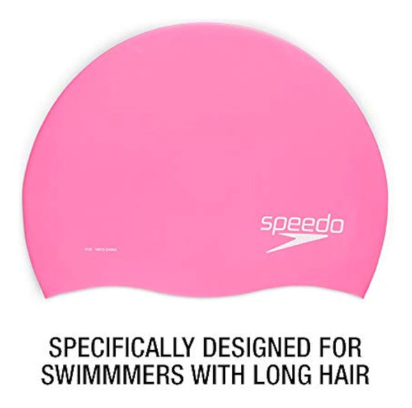 Speedo - Gorro De Natación De Silicona, Para 1 Speedo - Gorro De Natación De Silicona, Para 1