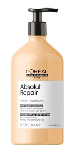 Crema Enjuague Acondicionador Loreal Absolut Reapair X 750 0