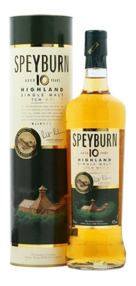 Whisky Speyburn 10 Años - Single Malt, 1 Lt. 0