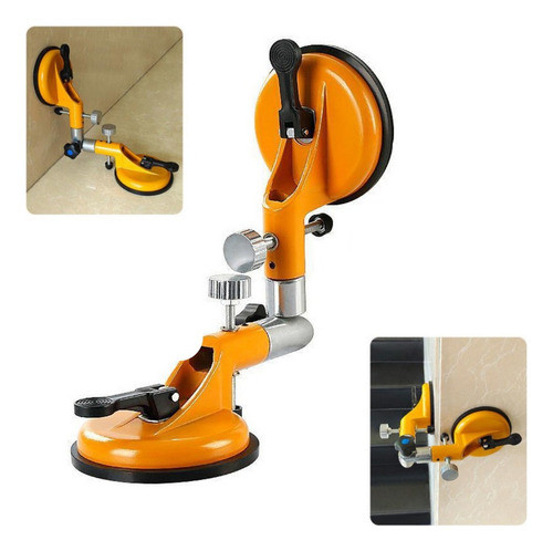 Super Ventosa Dupla Articulada 90º Piso Vidro Porcelanato 0