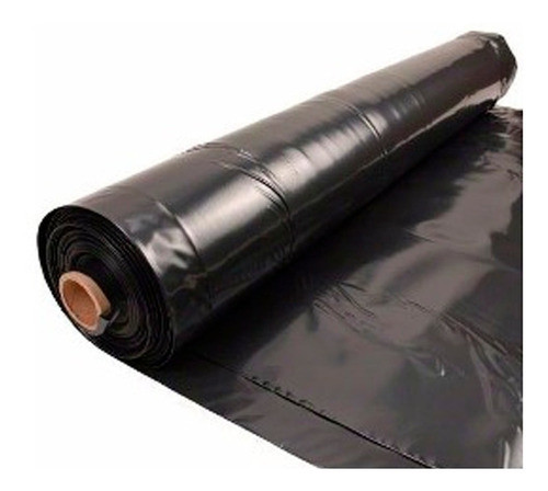 Nylon Negro Para Hormigon 4m X 50m X 200 Micrones 1