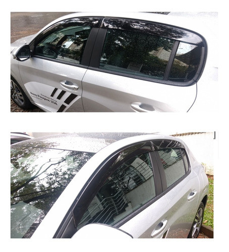 Calha Defletor Para Peugeot 208 21/22 Tg Poli 1