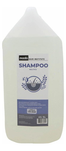 Shampoo Mado Neutro 5l 0
