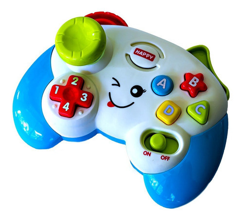 Joystick Luces Sonidos Juego Didactico Musical Juguete Bebe 0