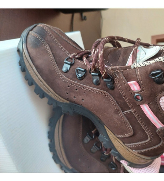 Bota Feminina Adventure Coturno Couro Legítimo Trilha 0