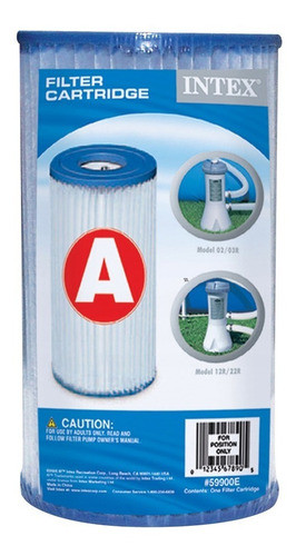 Refil Cartuchos A Filtro Intex Bomba Filtrante 2006 3785 L/h 0