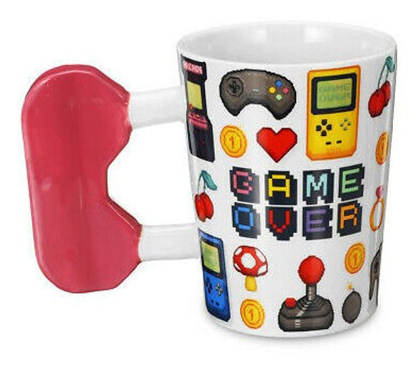 Taza De Cerámica Gamer Gamepad Blanca Con Diseño Ltf Shop 1