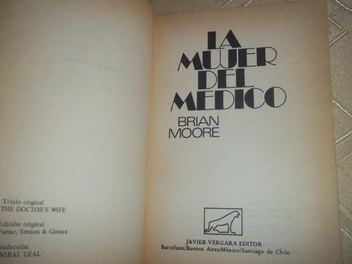 La Mujer Del Medico - Brian Moore 1