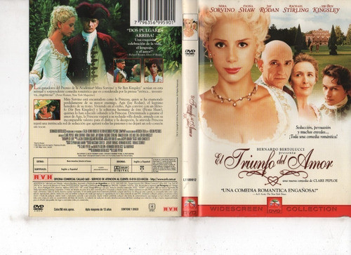 El Triunfo Del Amor - Dvd Original - Buen Estado 0