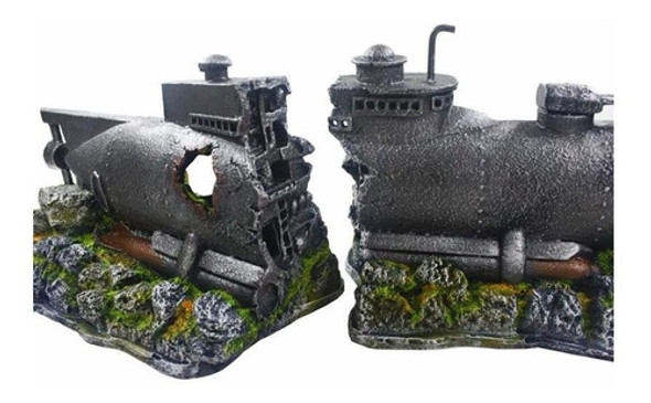 Enfeite Para Aquario Submarino Nuclear B40 Aquaria 1 Enfeite Para Aquario Submarino Nuclear B40 Aquaria 1