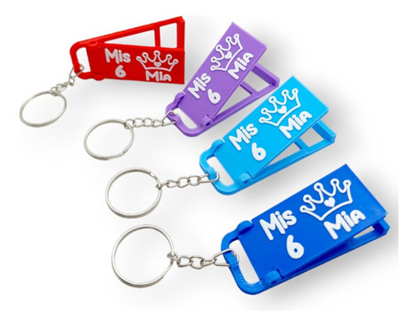 Llaveros Apoya Celular Personalizados X 65 1