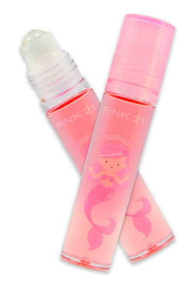 Brillo Labial Frutales Roll On Mermaid Fantay Pink 21 0