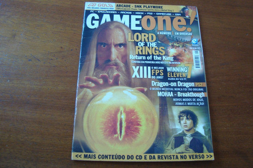 Revista Game One 5 / Lord Of The Rings Winning Eleven 0