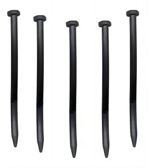 Tutor Plástico Resistente 60cm Para Jardín X 5 Unidades 0