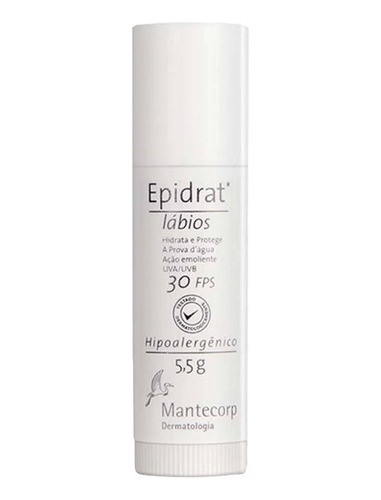 Mantecorp Epidrat Hidratante Labial Fps30 5,5g 0