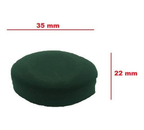 Boton Perilla P/ Calefactor Emege Pulsador Euro E.austral 1