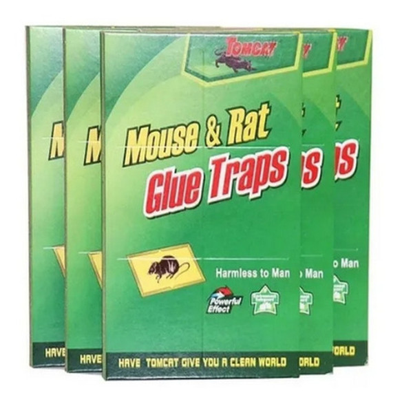 Trampa Adhesiva Para Rata Ratón Laucha Con Pegamento 1