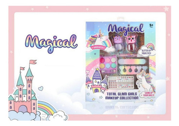 Pinturita Maquillaje Petaca Niñas Set Completo  St 0