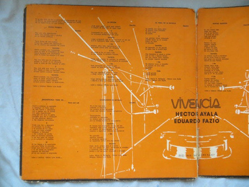 Vivencia, Hector Ayala, Eduardo Fazio Vinilo Lp Cbs 1975 1