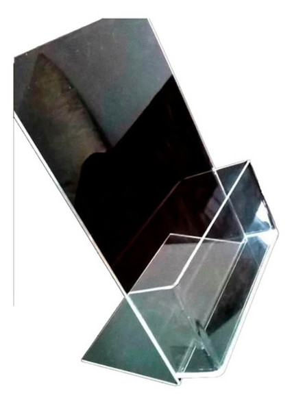 Exhibidor Folleto 10x15cm Acrilico 0