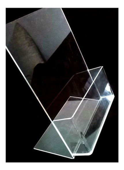 Exhibidor Folleto 10x15cm Acrilico 1
