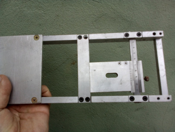 Calibre Doble En Aluminio De 50cm X 11,5cm X 2cm Espesor 1